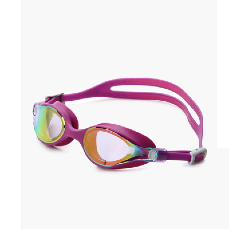 Women Purple Swimming Goggles