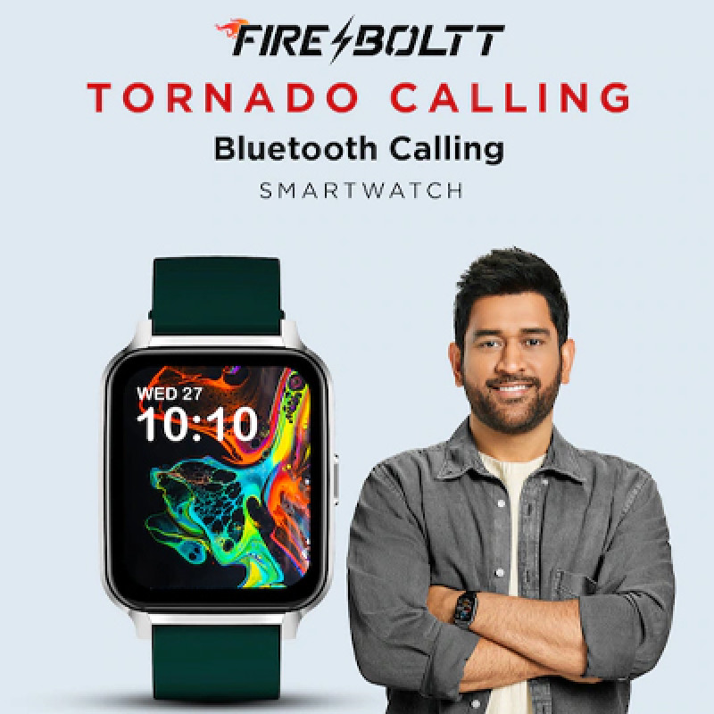 Green Tornado Bluetooth Calling Smartwatch