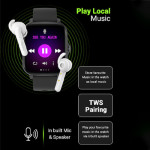 Beast Pro BT Calling Local Music with TWS Pairing Smartwatch