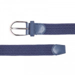 Unisex Blue Braided Belt