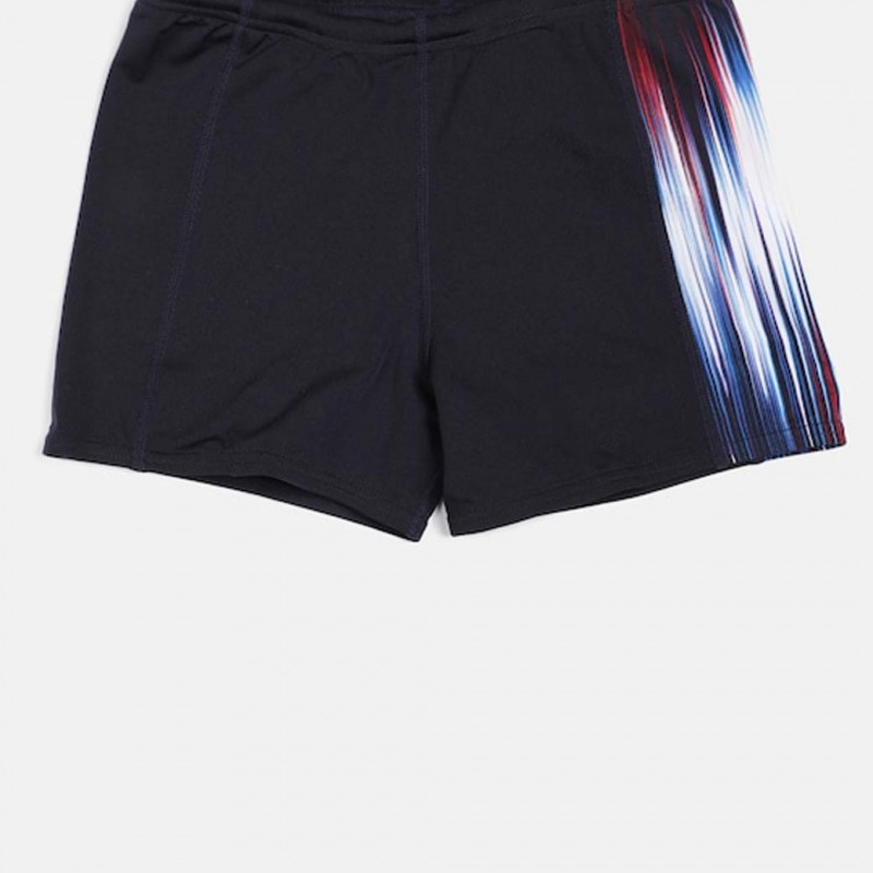 Men Navy Blue Printed POWERSPRINT PNL ASHT V2 AM Swim Shorts 8045107874