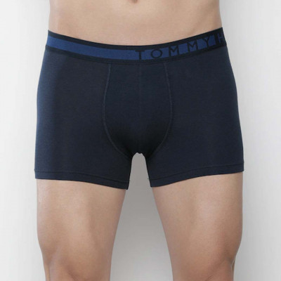 Men Pack Of 3 Solid Low-Rise Short Trunks P2AB4123