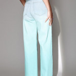 Women Blue Classic Flared High-Rise Light Fade Jeans