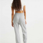 Women Grey Solid Oversized Joggers